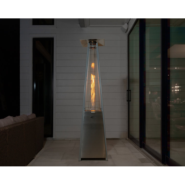 Fire Sense Pyramid Flame 40,000 BTU Propane Patio Heater & Reviews